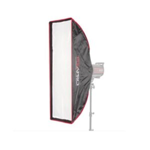 PixaPro 30x90cm Easy-open Strip Umbrella Softbox with 4cm Grid