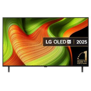 LG OLED48B56LA 48-Inch OLED 4K UHD Smart TV, B5 Series, (α8 AI Processor, Dolby Atmos, Freeview Play and Amazon Alexa, 120Hz) [Model 2025]