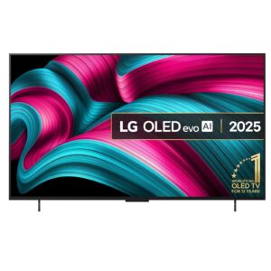 LG OLED42C55LA 42-Inch OLEDevo 4K UHD Smart TV, (α9 AI Processor Gen7, Dolby Atmos, Freeview Play and Amazon Alexa, 120Hz) [Model 2025]