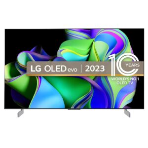 LG Electronics OLED48C34LA 48 inch Smart 4K Ultra HD HDR LED TV with Game Mode
