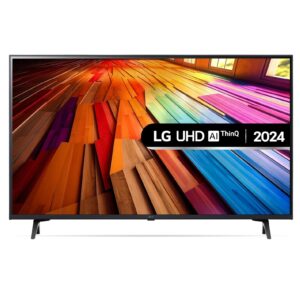 LG 43UT80006LA 43-Inch 4K UHD Smart TV, (α5 AI Processor Gen7, Freeview Play and Amazon Alexa, 60Hz), Ashed Blue [Model 2024]