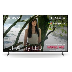 Sony BRAVIA, KD-55X85L, 55 Inch, Full Array LED, Smart TV, 4K HDR, Google TV, ECO PACK, BRAVIA CORE, Seamless Edge Design