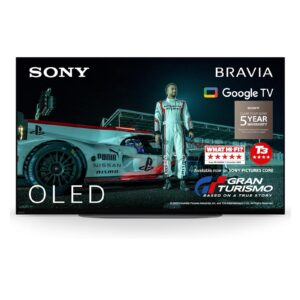 Sony BRAVIA XR, XR-42A90K, 42 Inch, OLED, Smart TV, 4K HDR, Google TV, BRAVIA CORE, Perfect for PlayStation5, Metal Flush Surface Design, 5 Year Warranty